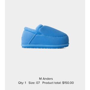 UGG Men's Blue Slip-On Loafers